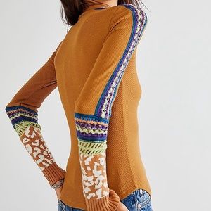 Free People Switch it up Cuff Top